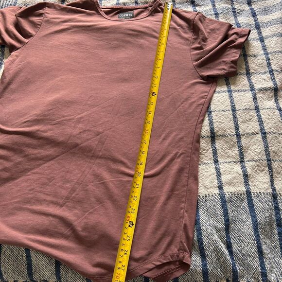 CUTS AO Elongated Crew Tee – Modern Minimal Streetwear (Sz L) - Picture 8 of 8